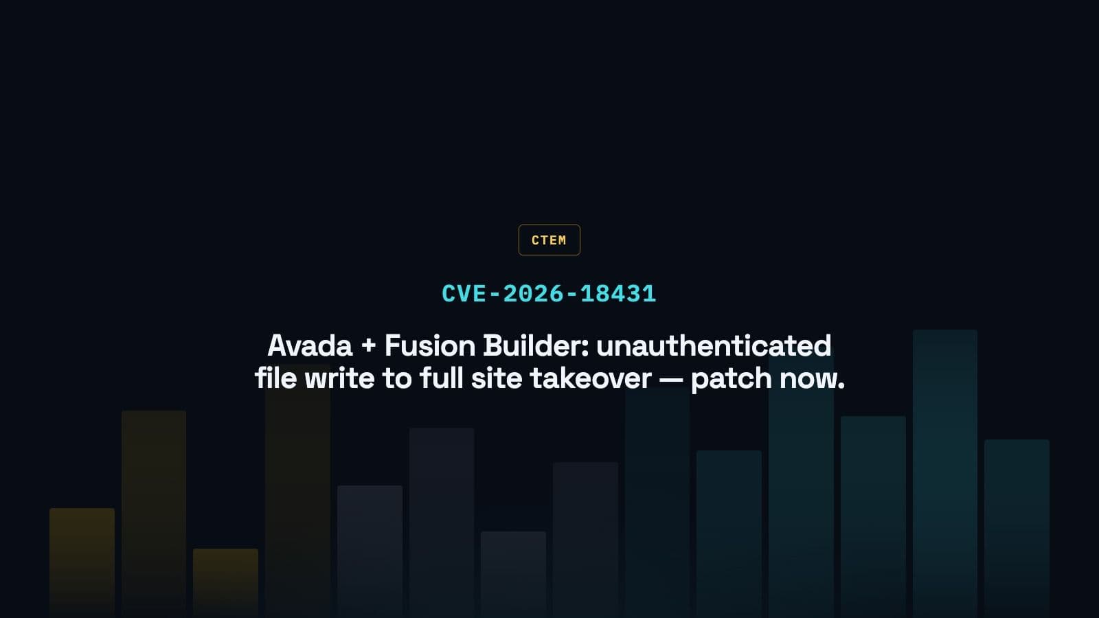 CVE-2026-18431: Critical Unauthenticated RCE in Avada WordPress Theme (Public PoC, KEV Listed)