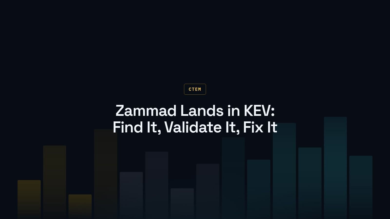 CISA KEV Adds Two Zammad Vulnerabilities: A CTEM Playbook for Risk-Based Remediation