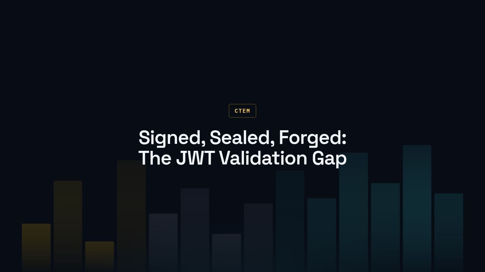 JWT Weaknesses and Token Attacks in Web/API Recon: Validation Gaps CTEM Teams Should Measure
