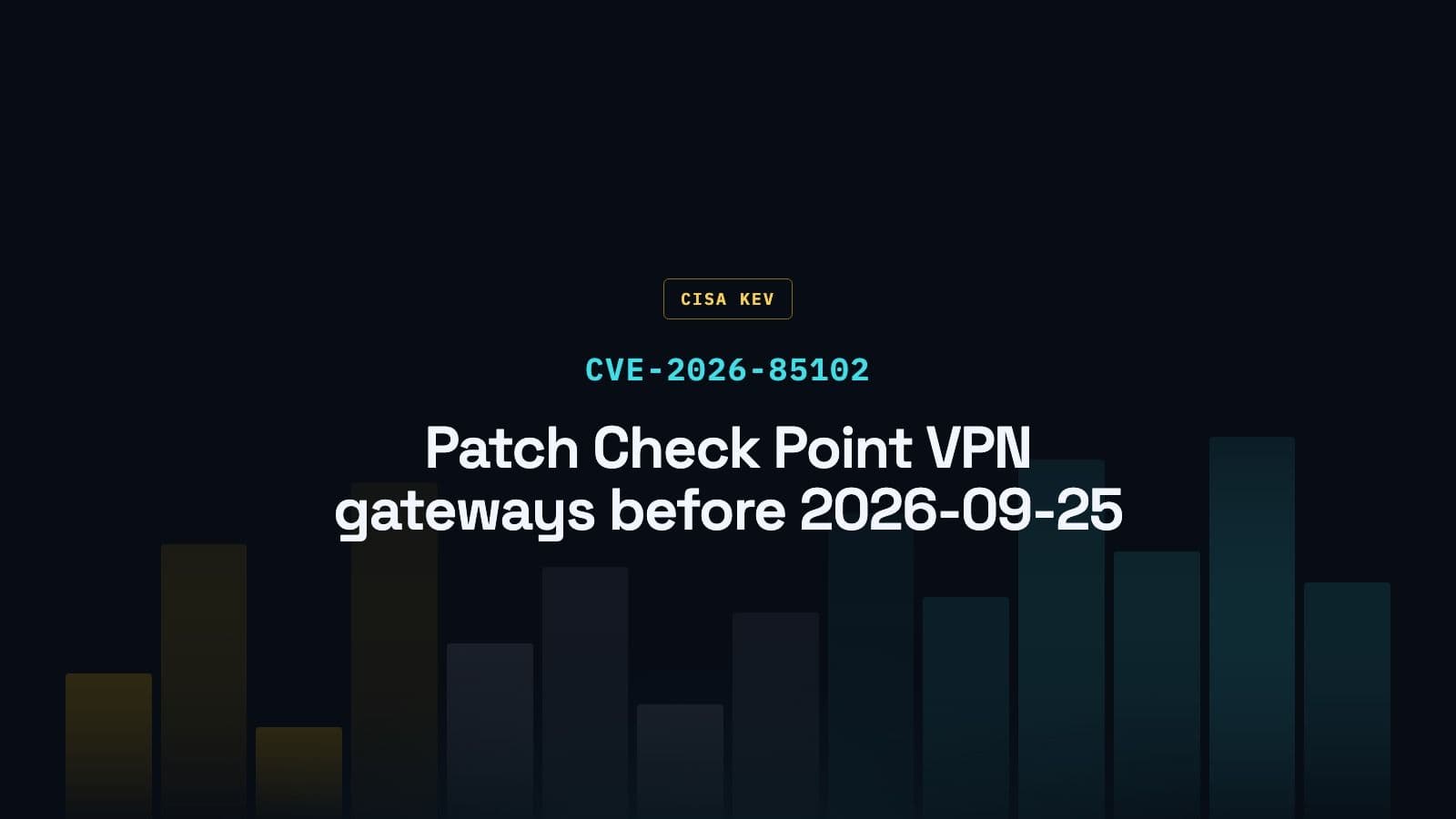 CVE-2026-85102: Check Point VPN Gateways Fail Certificate Validation, Enabling Unauthenticated RCE