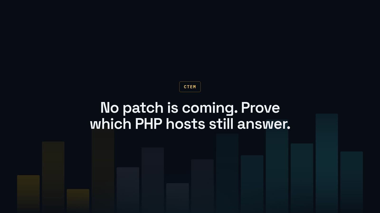 Unpatched PHP Exposure: Fingerprinting EOL Branches and Proving Which Hosts Are Still Exploitable